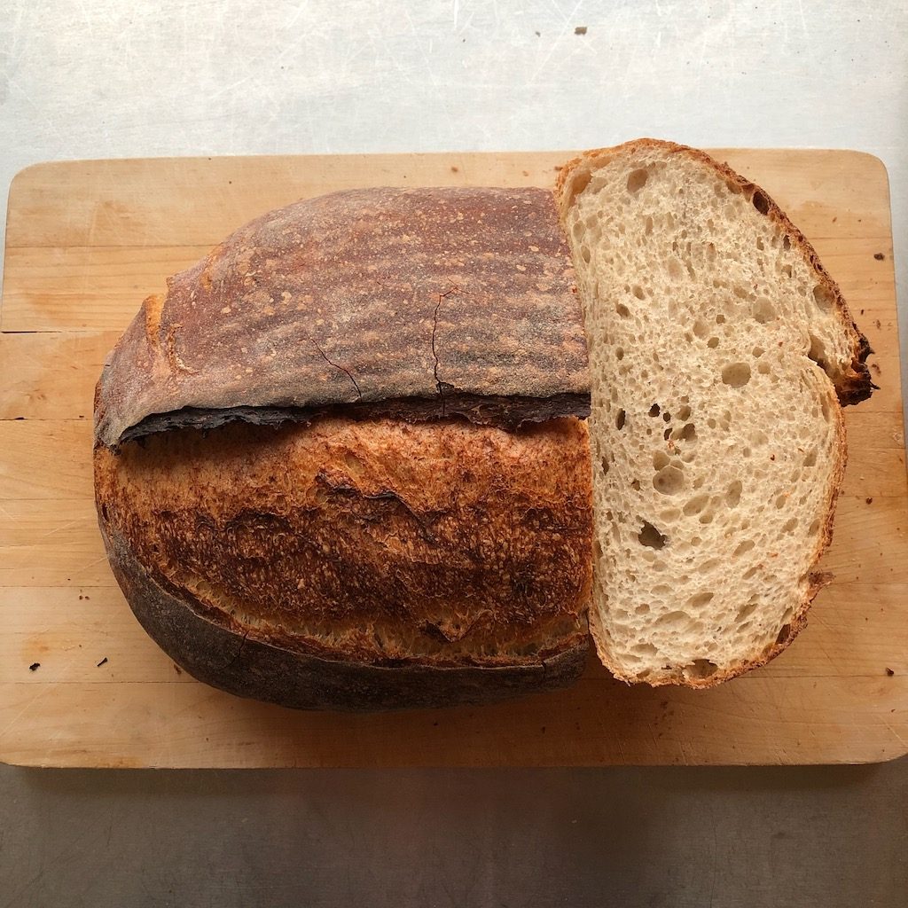 200: WHOLEMEAL SOURDOUGH BREAD - Stone Baked OR in a Dutch Oven